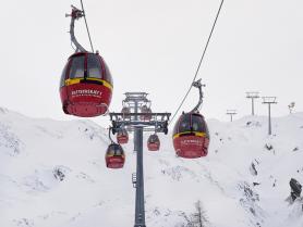 Kaprun a lanovka na Kitzsteinhorn, Rakousko