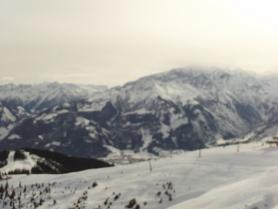 Zimní Kaprun v Rakousku