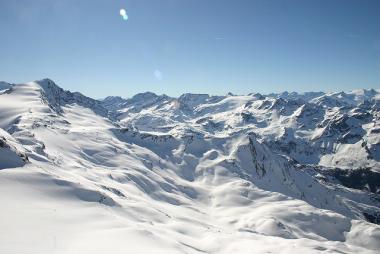 Rakouský ledovec Kitzsteinhorn