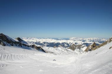 Rakousko - ledovec Kitzsteinhorn