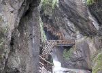 Část soutěsky Sigmund-Thun-Klamm